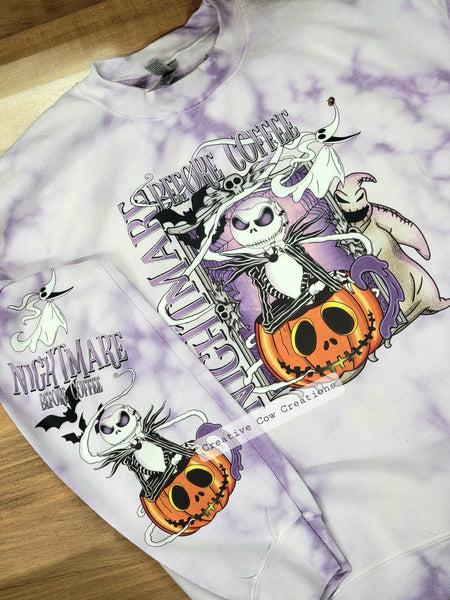 Nightmare Before Coffee shirts / sweatshirt