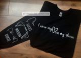 I Wear My Heart On My Sleeve shirt / sweatshirt
