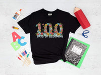 Blooming 100 Days Of School shirt / sweatshirt