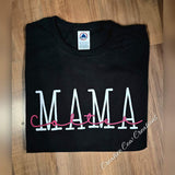 Personalized Mama, Wifey, Teacher shirt / sweatshirt