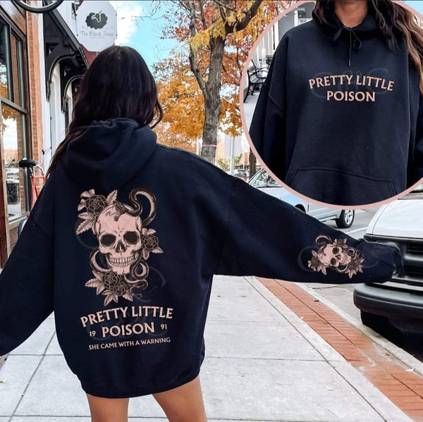Pretty Little Poison Skull Floral shirt / sweatshirt