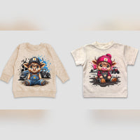 Farmer Highland Cow shirt / sweatshirt