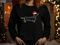 Christmas Lights Dachshund shirt / sweatshirt