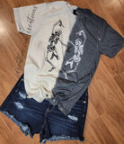 Split Bleached Skeleton shirt / sweatshirt