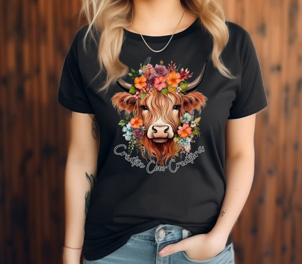 Creative Cow Creations logo shirt / sweatshirt