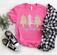 Pink Christmas Tree shirt / sweatshirt