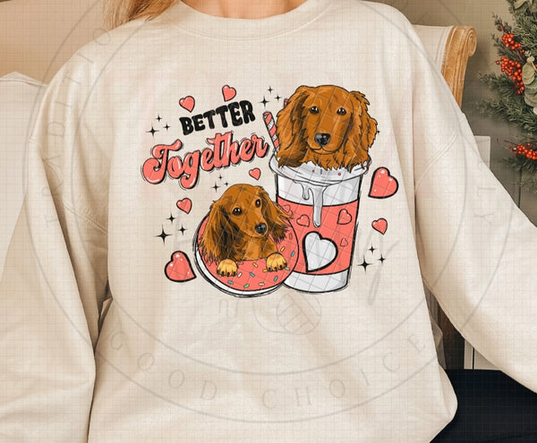 Dachshund Coffee shirt / sweatshirt