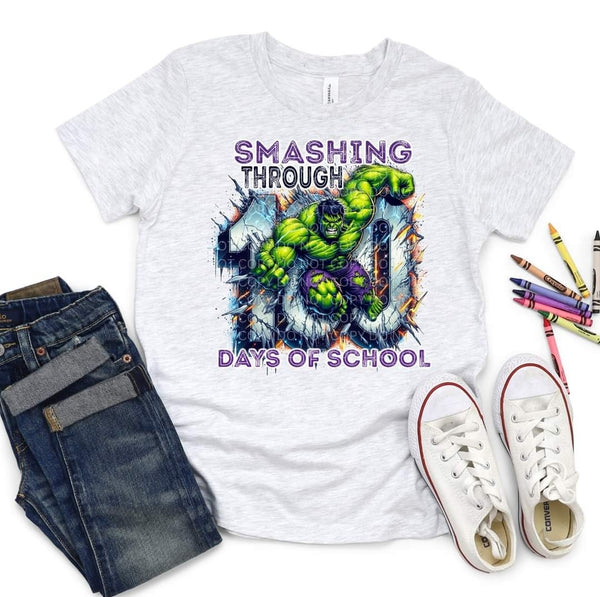 Smashing Through 100 Days Of School shirt / sweatshirt