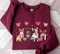 Valentines Day Frenchie shirt / sweatshirt