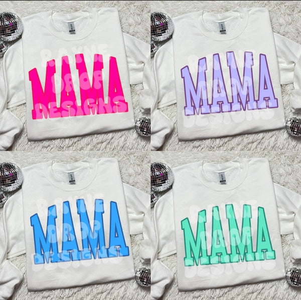 Varsity Mama shirt / sweatshirt
