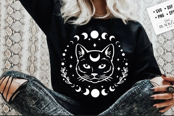 Celestial Cat shirt / sweatshirt