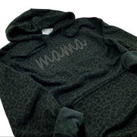 Custom Black Leopard Hoodie