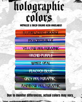 Custom Vinyl Decals - Solid & Holographic