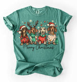 Dachshund Merry Christmas shirt / sweatshirt