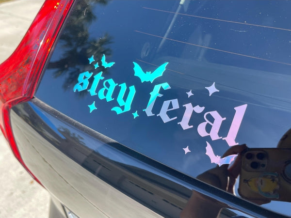 Custom Vinyl Decals - Solid & Holographic