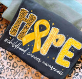 Hope Childhood Cancer Awareness shirt / sweatshirt