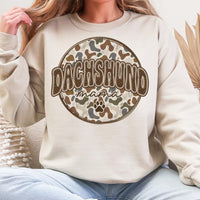 Dachshund Mama Camo shirt / sweatshirt