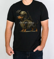 Military Tactical Dachshund shirt / sweatshirt
