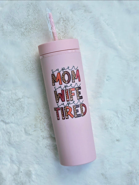 22oz Matte Skinny Tumbler