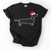 Christmas Lights Dachshund shirt / sweatshirt