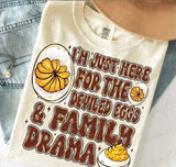 Deviled Eggs & Family Drama shirt / sweatshirt