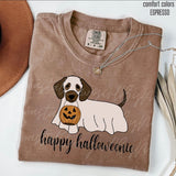 Happy Halloweenie Ghost Dachshund shirt / sweatshirt