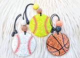 Epoxy Glitter Car Charms