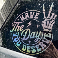Custom Vinyl Decals - Solid & Holographic