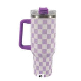 40oz Checkered Tumblers