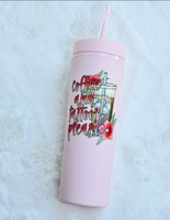 22oz Matte Skinny Tumbler