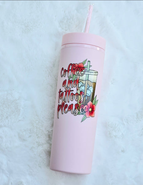 22oz Matte Skinny Tumbler