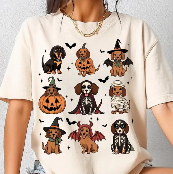 Halloween Dachshund Costumes shirt / sweatshirt