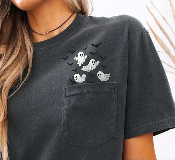 Ghosts Pocket shirt / sweatshirt