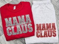 Mama Claus Sweatshirts & Sweatpants SETS