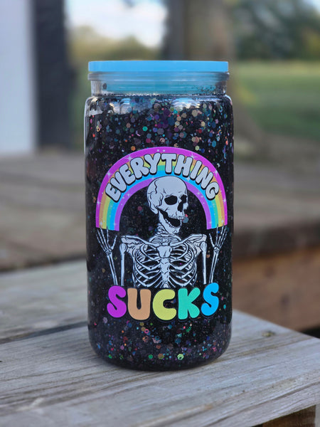 RTS Snowglobe Tumbler 16oz