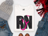 Black Pink RN shirt / sweatshirt