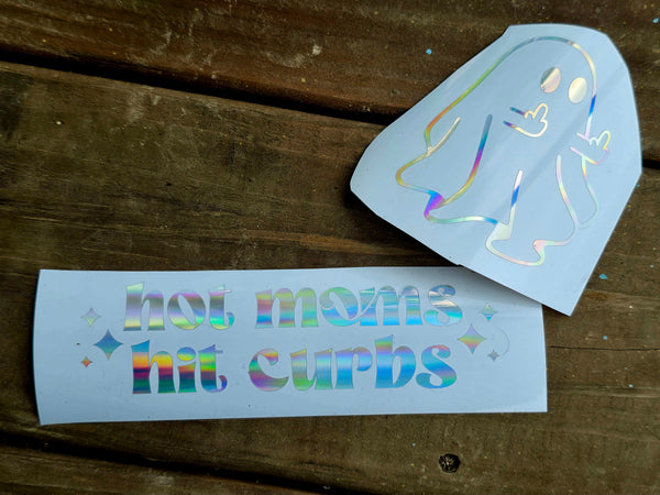 RTS Silver Holographic Decals