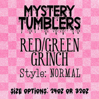 Mystery Tumbler - Red/Green Grinch