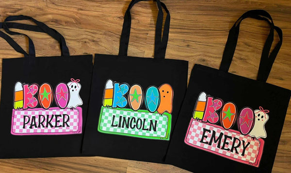 Halloween Totes, Custom