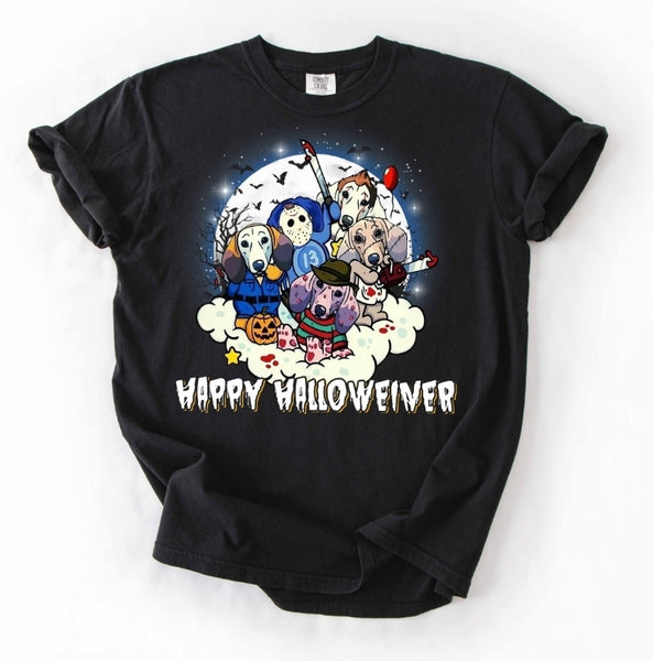 Horror Happy Halloweiner Dachshund shirt / sweatshirt