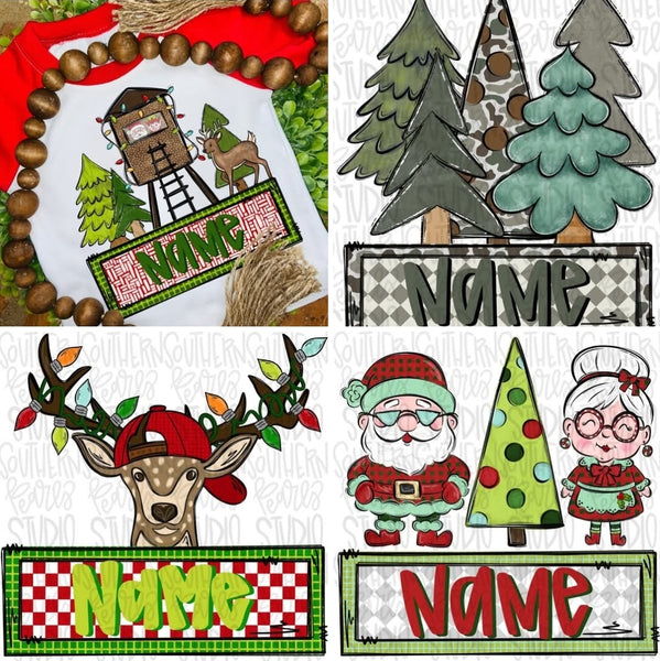 Christmas Name shirt / sweatshirt