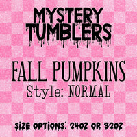 Mystery Tumbler - Fall Pumpkins