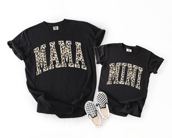 Leopard Mini shirt / sweatshirt (MAMA SOLD SEPARATELY)