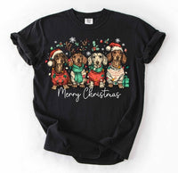 Dachshund Merry Christmas shirt / sweatshirt
