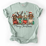 Dachshund Merry Christmas shirt / sweatshirt