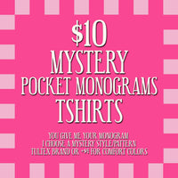 Mystery Pocket Monogram Tshirts