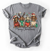 Dachshund Merry Christmas shirt / sweatshirt