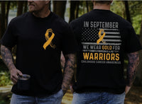 September Childhood Cancer Awareness Flag shirt / sweatshirt