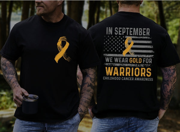 September Childhood Cancer Awareness Flag shirt / sweatshirt