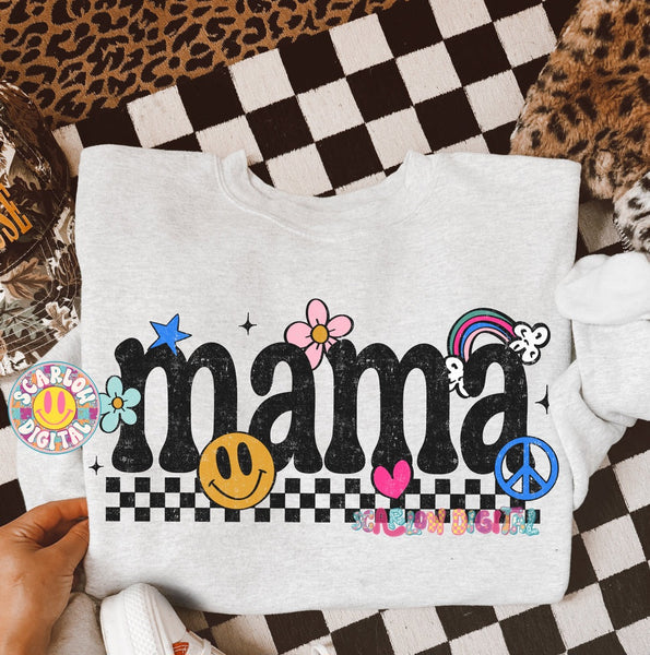 Retro Mama shirt / sweatshirt (BESTIE SOLD SEPERATELY)